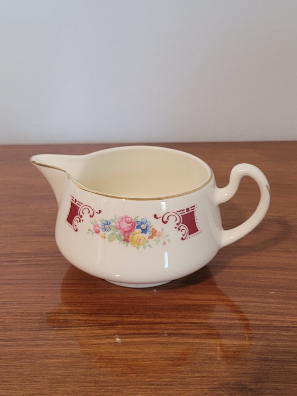 Homer Laughlin Majestic Red Creamer